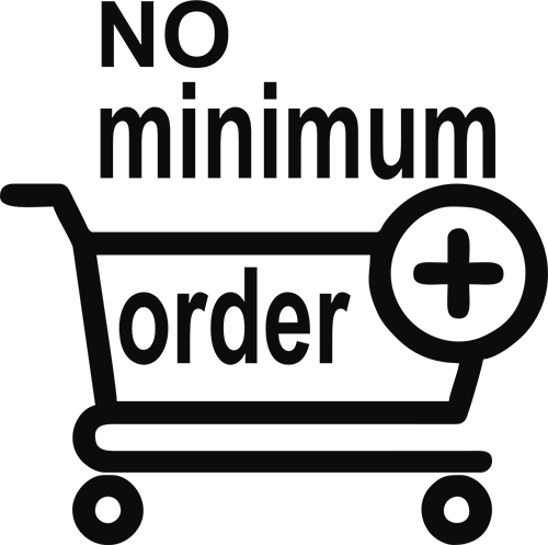 No minimum order