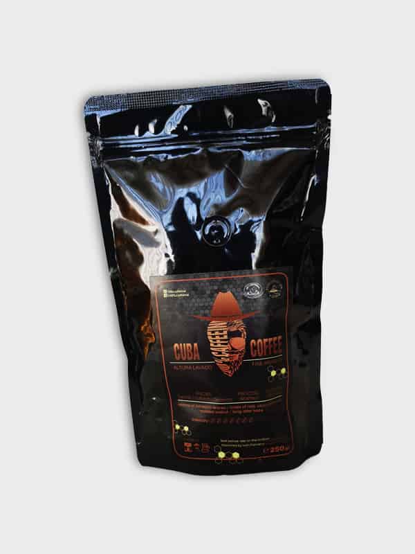 100% caffeine coffee beans cuba